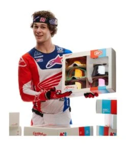 100% Accuri 2 Jett Lawrence Donut Goggle 6-Pack -Motorcycle Accessories 100 accuri2 jett lawrence donut goggle6 pack 2