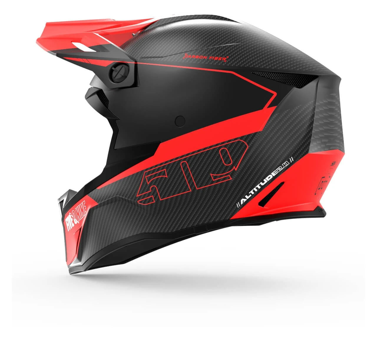 509 Altitude 2.0 Carbon 3K Hi-Flow Helmet 5 509 Altitude 2.0 Carbon 3K Hi-Flow Helmet - Image 3