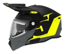 509 Delta R4 Ignite Helmet - Electric Shield Lime Green/Grey / SM [Open Box] -Motorcycle Accessories 509 delta r4 ignite helmet electric shield lime green grey sm open box lime green grey 1