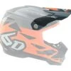 6D ATR-2 Merge Visor -Motorcycle Accessories 6 datr2 merge visor orange grey black