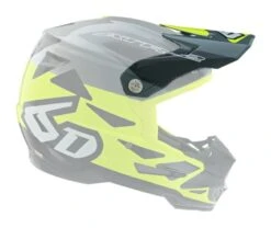 6D ATR-2 Merge Visor -Motorcycle Accessories 6 datr2 merge visor yellow grey black
