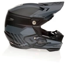6D ATR-2 Target Helmet -Motorcycle Accessories 6 datr2 target helmet black 1