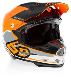 6D ATR-2 Target Helmet -Motorcycle Accessories 6 datr2 target helmet neon orange