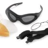 Bobster Spektrax Convertible Goggles / Sunglasses -Motorcycle Accessories Optical Insert
