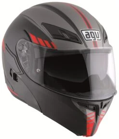 AGV Numo EVO ST Portland Helmet -Motorcycle Accessories agv numo evost portland helmet matte black silver red