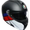 AGV Sportmodular Carbon Layer Helmet -Motorcycle Accessories agv sportmodular carbon layer helmet matte carbon red blue
