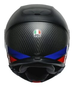 AGV Sportmodular Carbon Layer Helmet -Motorcycle Accessories agv sportmodular carbon layer helmet matte carbon red blue 3