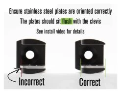 AltRider Universal Highway Pegs -Motorcycle Accessories alt rider universal highway pegs 12