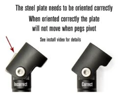 AltRider Universal Highway Pegs -Motorcycle Accessories alt rider universal highway pegs 13