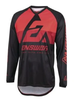 Answer A23 Syncron CC Jersey -Motorcycle Accessories answer a23 syncron cc jersey red black