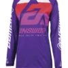 Answer A23 Syncron CC Women's Jersey -Motorcycle Accessories answer a23 syncron cc womens jersey purple white red
