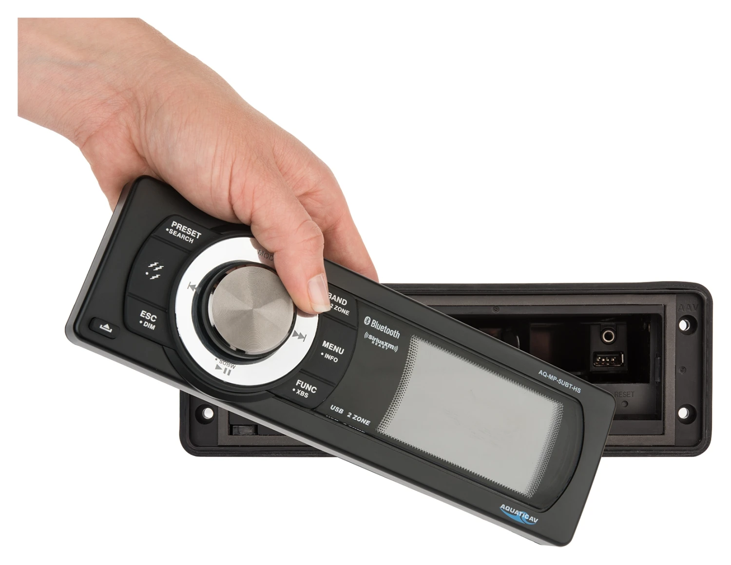 Aquatic AV Bluetooth USB Stereo Sirius XM Satellite Radio For Harley Touring 1998-2013 - Image 4