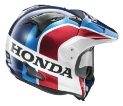 Arai XD-4 Africa Twin Helmet 9 Arai XD-4 Africa Twin Helmet -Motorcycle Accessories arai xd4 africa twin helmet blue red white 2