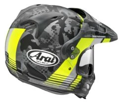 Arai XD-4 Cover Helmet -Motorcycle Accessories arai xd4 cover helmet yellow 1