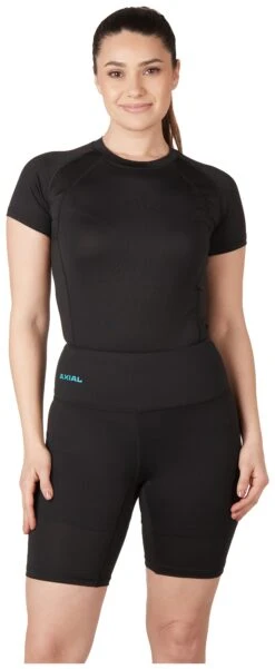 AXIAL Base Women's Shorts 7 AXIAL Base Women's Shorts -Motorcycle Accessories axial base womens shorts black 2