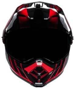 Bell Helmets Bell MX-9 Adventure Mips Dash Helmet -Motorcycle Accessories bell helmets mx9 adv mi dash black red 1