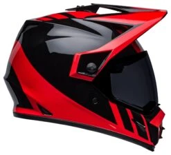 Bell Helmets Bell MX-9 Adventure Mips Dash Helmet -Motorcycle Accessories bell helmets mx9 adv mi dash black red 3