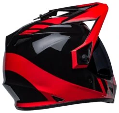 Bell Helmets Bell MX-9 Adventure Mips Dash Helmet -Motorcycle Accessories bell helmets mx9 adv mi dash black red 4