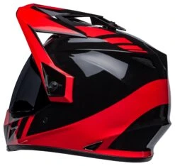 Bell Helmets Bell MX-9 Adventure Mips Dash Helmet -Motorcycle Accessories bell helmets mx9 adv mi dash black red 6