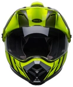 Bell Helmets Bell MX-9 Adventure Mips Dash Helmet -Motorcycle Accessories bell helmets mx9 adv mi dash hi viz yellow grey 1