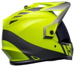 Bell Helmets Bell MX-9 Adventure Mips Dash Helmet -Motorcycle Accessories bell helmets mx9 adv mi dash hi viz yellow grey 4