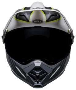 Bell Helmets Bell MX-9 Adventure Mips Dalton Helmet 39 Bell Helmets Bell MX-9 Adventure Mips Dalton Helmet -Motorcycle Accessories bell mx9 adventure mips dalton helmet white grey hi viz yellow 1