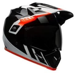 Bell Helmets Bell MX-9 Adventure Mips Dash Helmet -Motorcycle Accessories bell mx9 adventure mips dash helmet black white orange 2