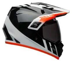 Bell Helmets Bell MX-9 Adventure Mips Dash Helmet -Motorcycle Accessories bell mx9 adventure mips dash helmet black white orange 3