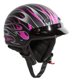 BILT Phoenix Women's Helmet -Motorcycle Accessories bilt phoenix womens helmet matte black pink 2