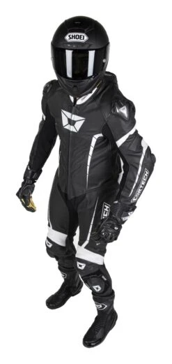 Cortech Adrenaline GP Race Suit -Motorcycle Accessories cortech adrenaline gp race suit black white 2