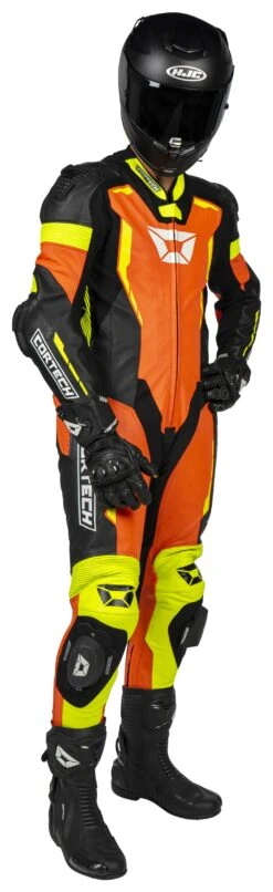 Cortech Sector Pro Air Race Suit -Motorcycle Accessories cortech sector pro air race suit orange hi viz 1