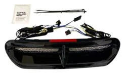 Custom Dynamics LED Vent Insert For Harley Touring 2014-2023 -Motorcycle Accessories custom dynamics insert ledvent am wht 2