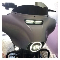Custom Dynamics LED Vent Insert For Harley Touring 2014-2023 -Motorcycle Accessories custom dynamics insert ledvent am wht 3