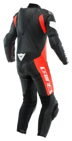 Dainese Tosa Perforated Race Suit -Motorcycle Accessories dainese tosa perforated leather suit black black white 3