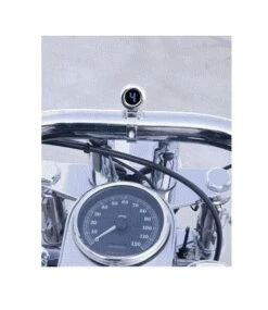Dakota Digital 1000 Series Gear Indicator -Motorcycle Accessories dakota digital1000 series gear indicator chrome housing blue display 3