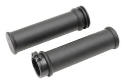 Drag Specialties Reduced Diameter OEM-Style Rubber Grips For Harley With Dual Cable Throttle