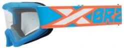 EKS Youth X Grom Goggles -Motorcycle Accessories eks brand youth xgrom cyan flo lens