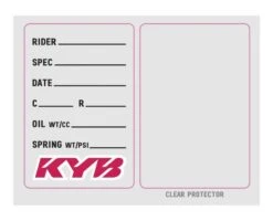 Factory Effex Suspension Spec Stickers