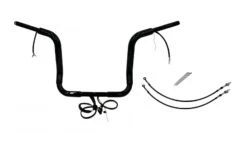 Fat Baggers Inc. 1 1/2" Plug & Play Round Top Handlebar Kit For Harley Touring 2016-2020 -Motorcycle Accessories fat baggers inc112 plug play round top handlebar kit for harley touring20162020 3