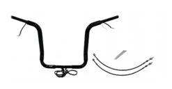 Fat Baggers Inc. 1 1/2" Plug & Play Round Top Handlebar Kit For Harley Touring 2016-2020 -Motorcycle Accessories fat baggers inc112 plug play round top handlebar kit for harley touring20162020 5