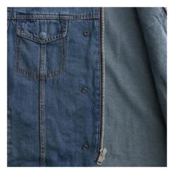 First Manufacturing Havoc Denim Vest 7 First Manufacturing Havoc Denim Vest -Motorcycle Accessories first manufacturing havoc motorcycle denim vest blue 2