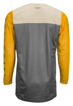 Fly Racing Kinetic K121 Jersey -Motorcycle Accessories fly racing dirt kinetic k121 jersey mustard stone grey 1