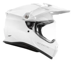 Fly Racing Trekker Helmet -Motorcycle Accessories fly racing dirt trekker helmet white 1