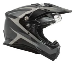 Fly Racing Trekker Pulse Helmet 22 Fly Racing Trekker Pulse Helmet -Motorcycle Accessories fly racing dirt trekker pulse helmet black grey 1
