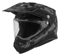 Fly Racing Trekker Pulse Helmet 25 Fly Racing Trekker Pulse Helmet -Motorcycle Accessories fly racing dirt trekker pulse helmet black grey 4