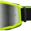 Fly Racing Youth Zone Goggles -Motorcycle Accessories fly racing dirt zone goggle black hi vis w mirror smoke lens