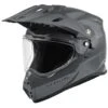Fly Racing Trekker Helmet Grey / SM [Open Box] -Motorcycle Accessories fly racing trekker helmet grey sm open box grey