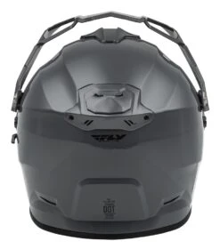Fly Racing Trekker Helmet Grey / SM [Open Box] -Motorcycle Accessories fly racing trekker helmet grey sm open box grey 3