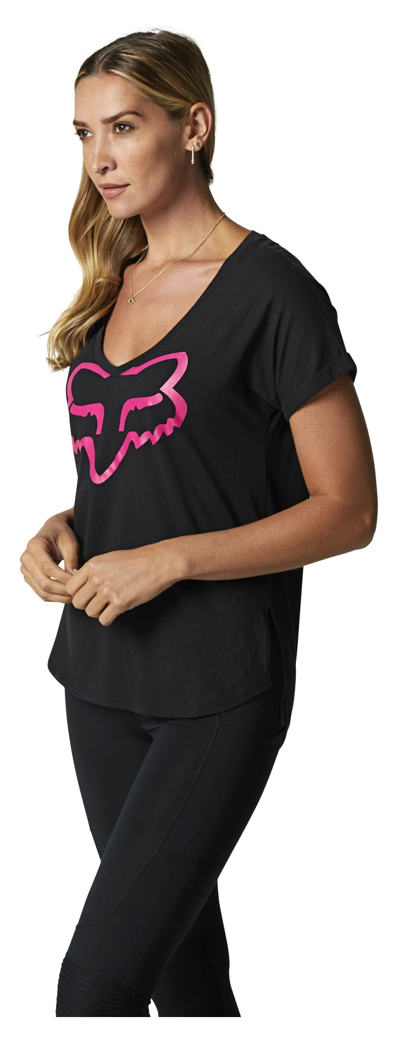 Fox Racing Boundary V-Neck Women's Top 13 Fox Racing Boundary V-Neck Women's Top - Image 11