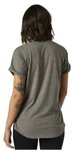 Fox Racing Boundary V-Neck Women's Top 37 Fox Racing Boundary V-Neck Women's Top -Motorcycle Accessories fox racing boundary v neck womens top grey 3